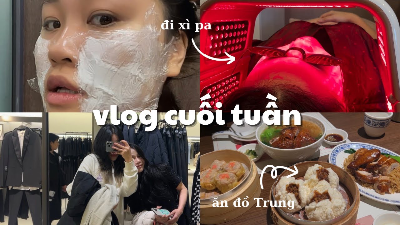vlog cuối tuần lần đầu làm da tại Hàn, ăn sập Kangnam